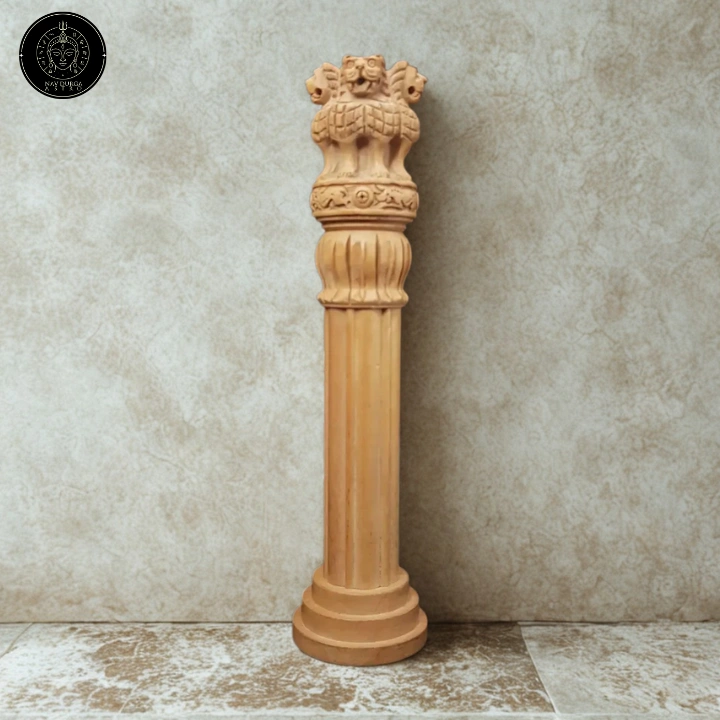Wooden Ashoka Stambh